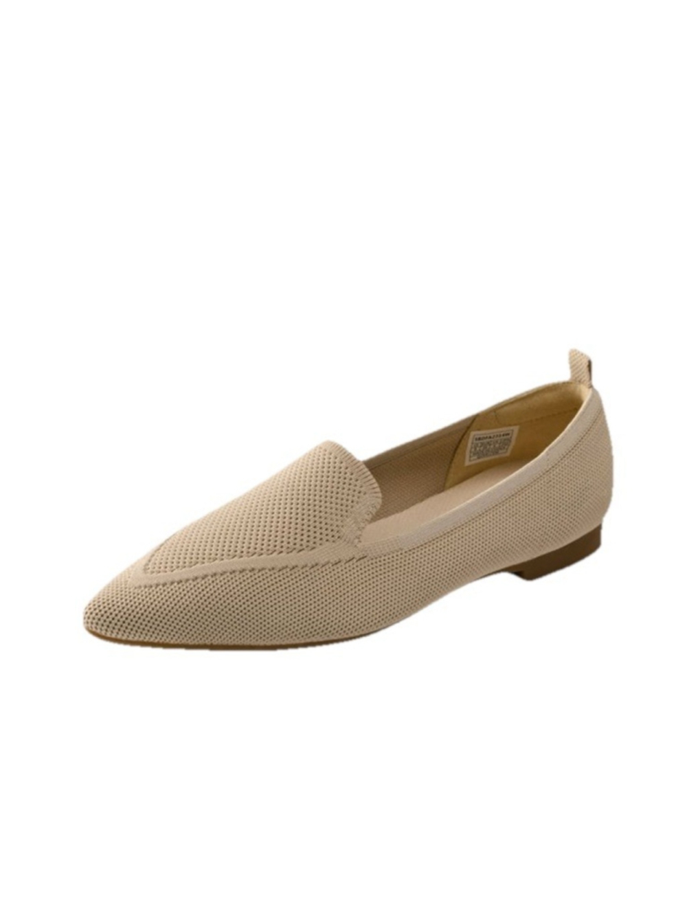 BURUDANI Pointed Toe Flats Dressy Flat Casual Loafers Work Size 9.5